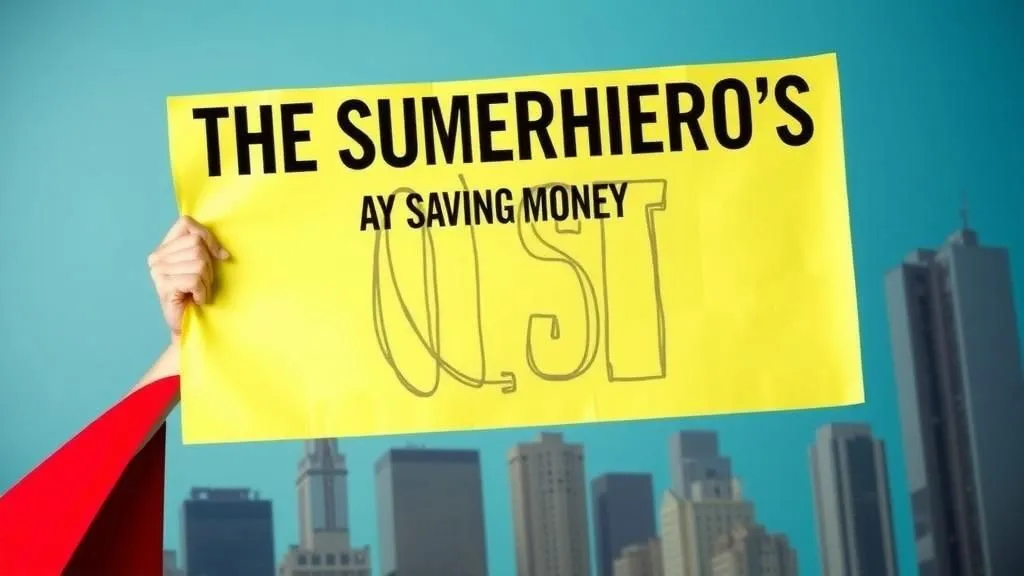 The Superhero's Guide to Saving Money