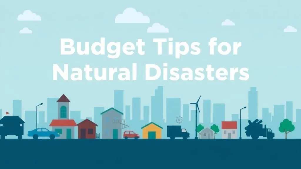 Budget Tips for Natural Disasters