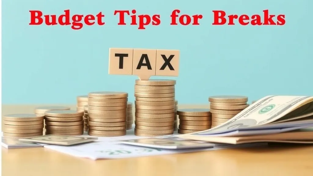 Budget Tips for Tax Breaks