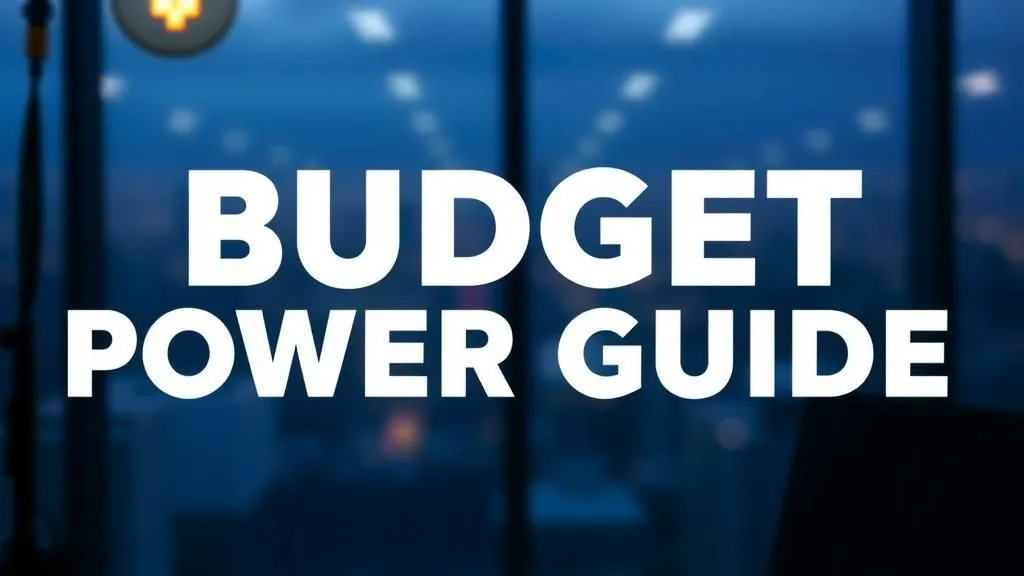 Budget Power Guide