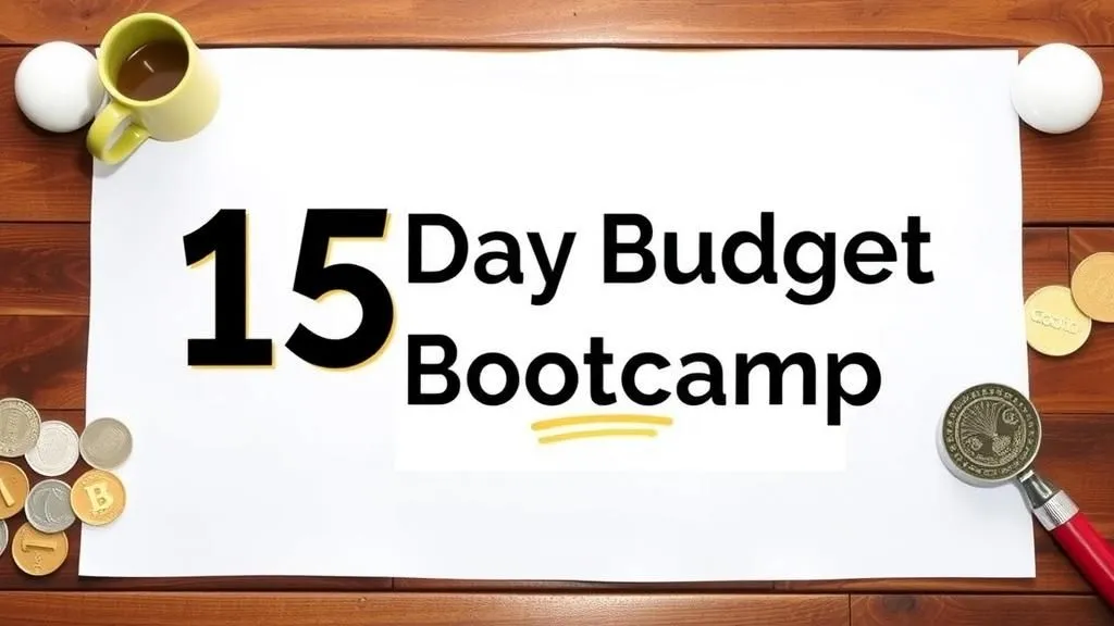15 Day Budget Bootcamp
