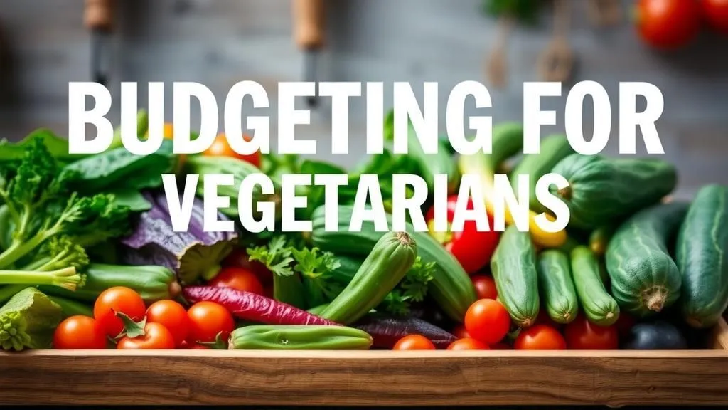 Budgeting for Vegetarians