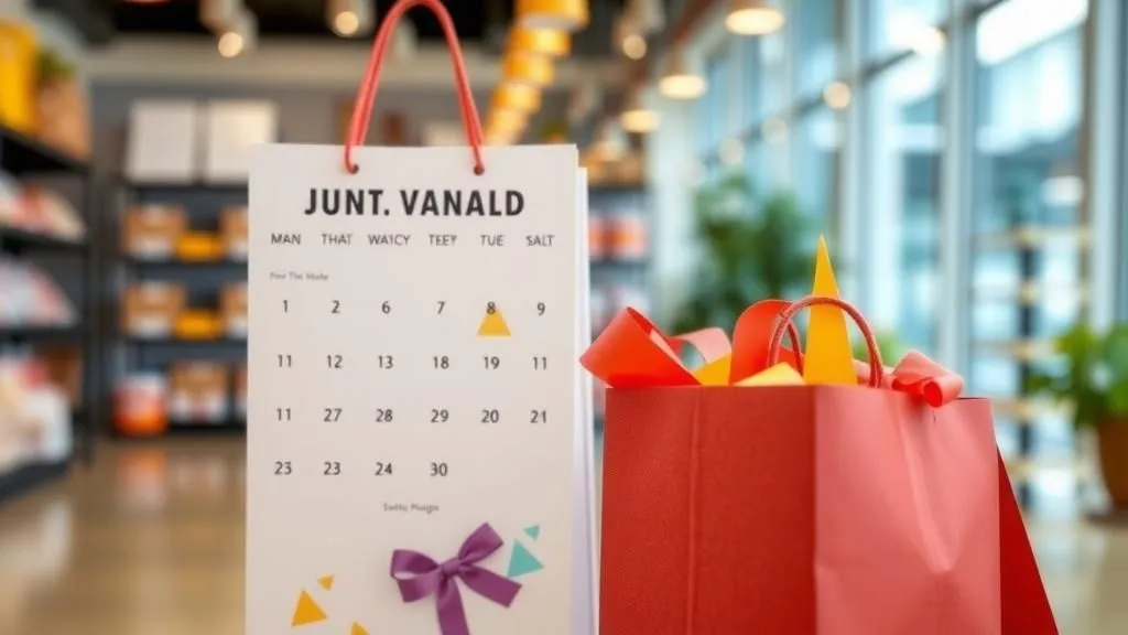 Budget Shopping Calendar Guide