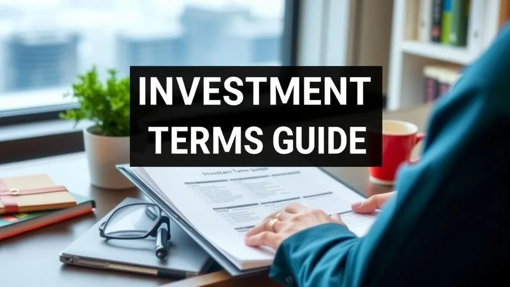 Investment Terms Guide
