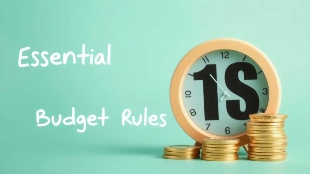 10 Essential Budget Rules