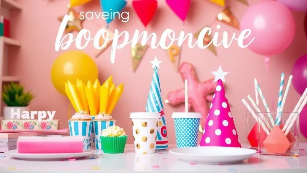 Smart Ways to Save on Party Supplies