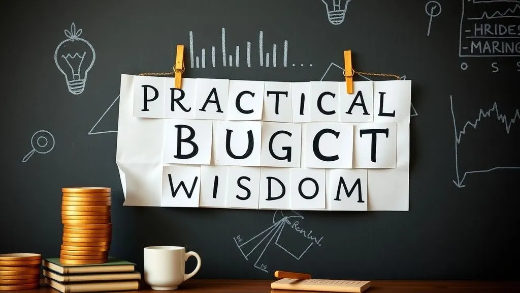 Practical Budget Wisdom