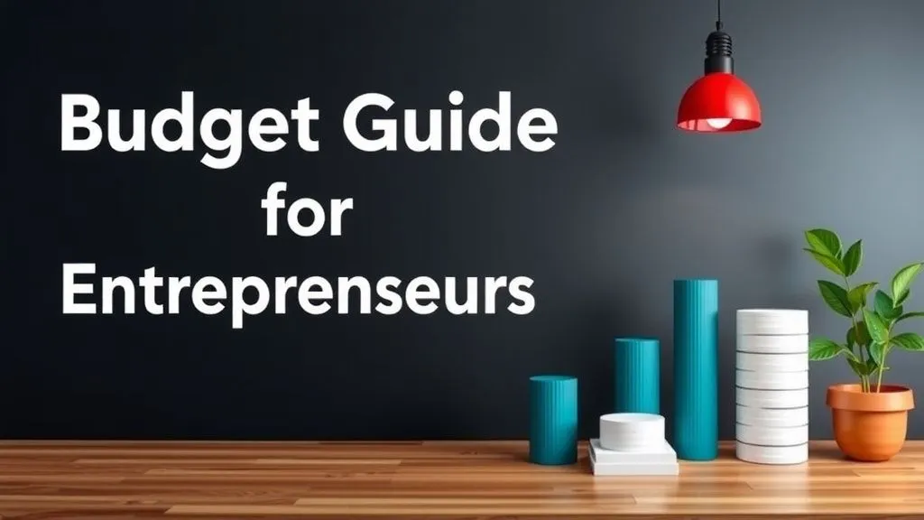 Budget Guide for Entrepreneurs