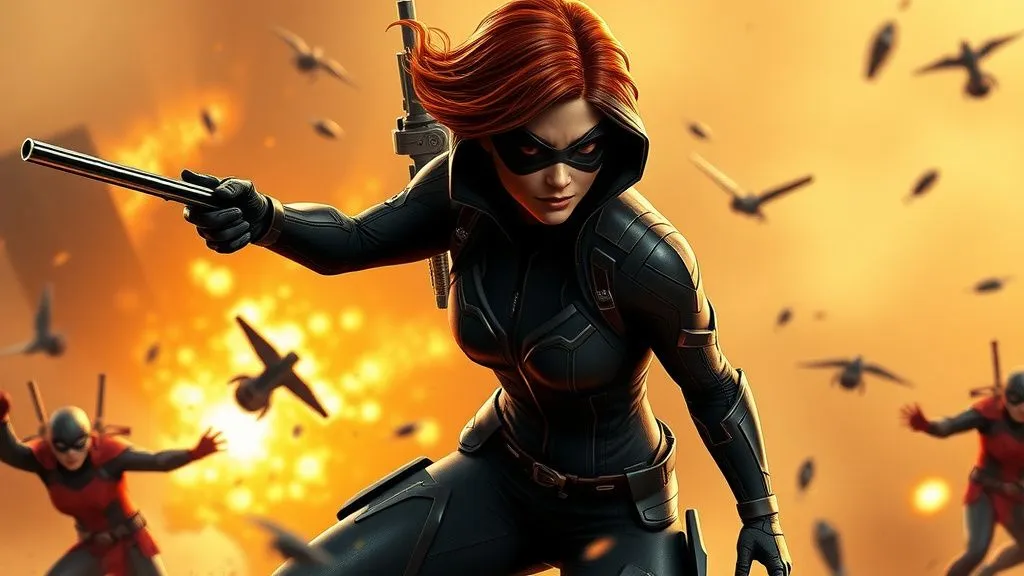 Black Widow's Stealth Saving Tactics