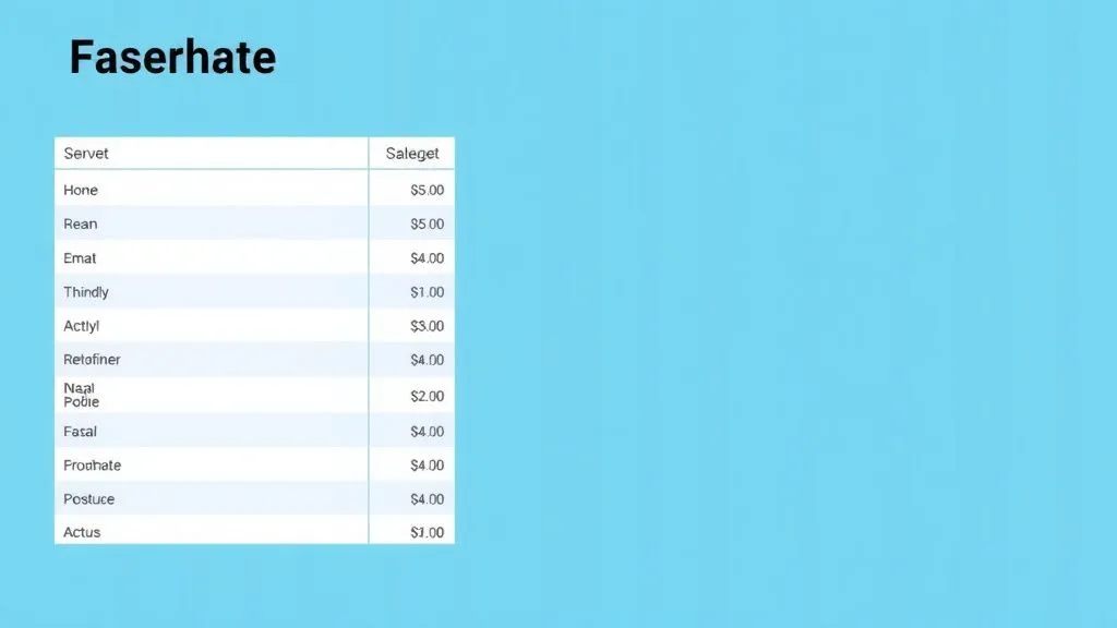 Digital Budget Templates