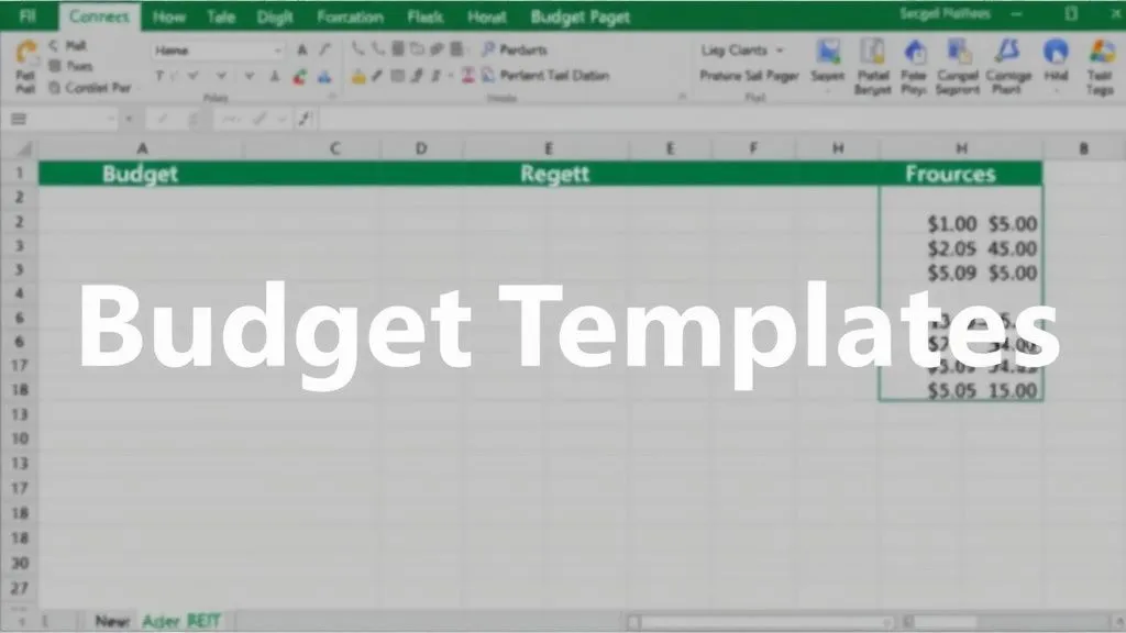 Excel Budget Templates Download