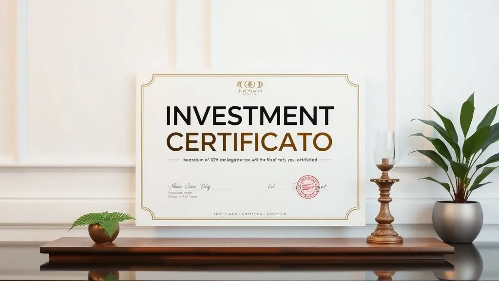 Investment Certification