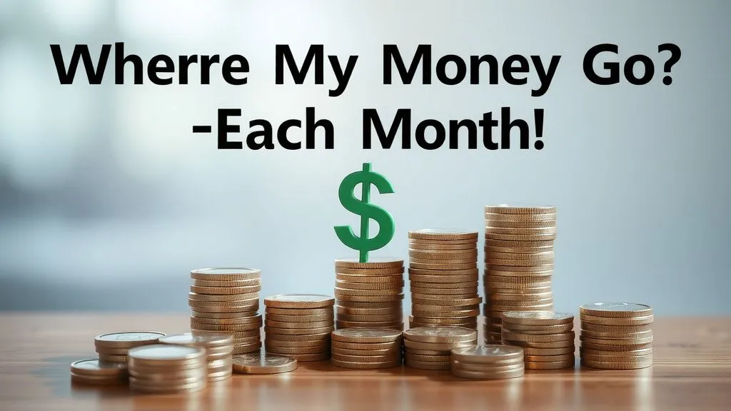Where Does My Money Go Each Month?