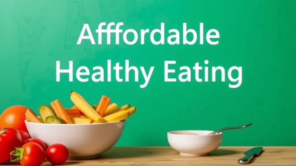 Affordable Healthy Eating Guide