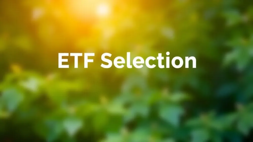 ETF Selection Guide