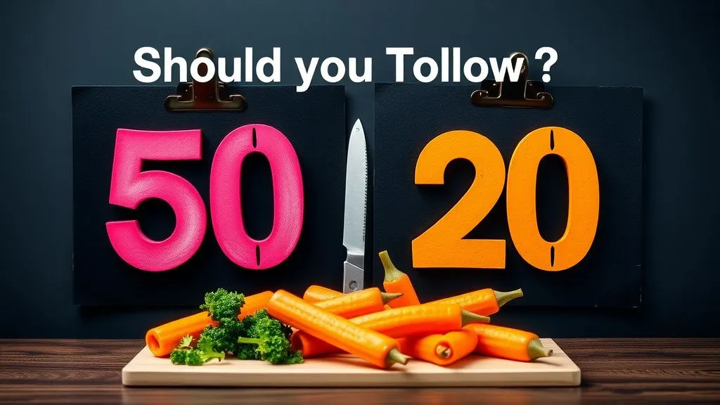 Should You Follow the 50/30/20 Rule?
