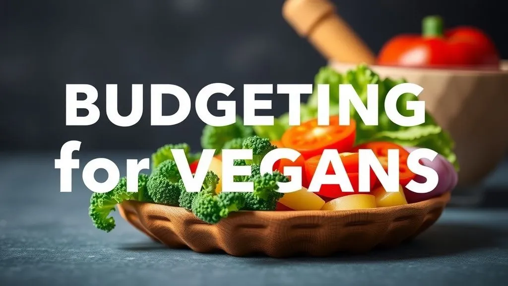 Budgeting for Vegans