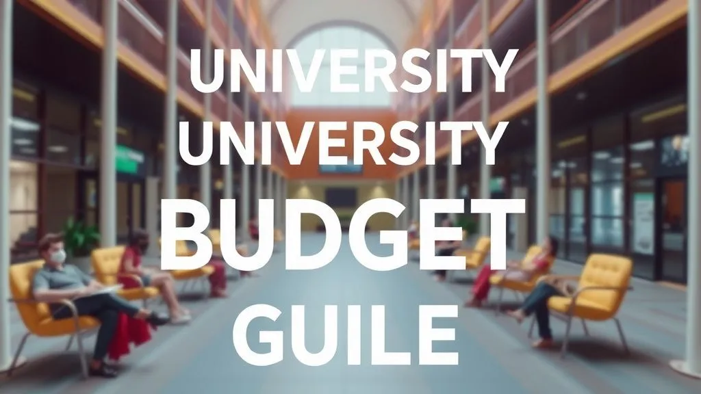 University Budget Guide
