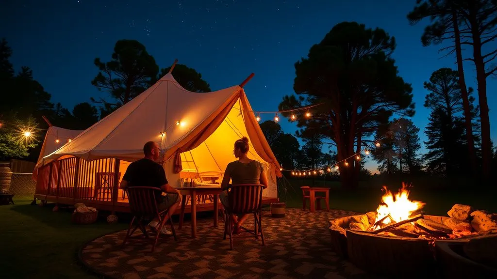 Glamping Trip Budget