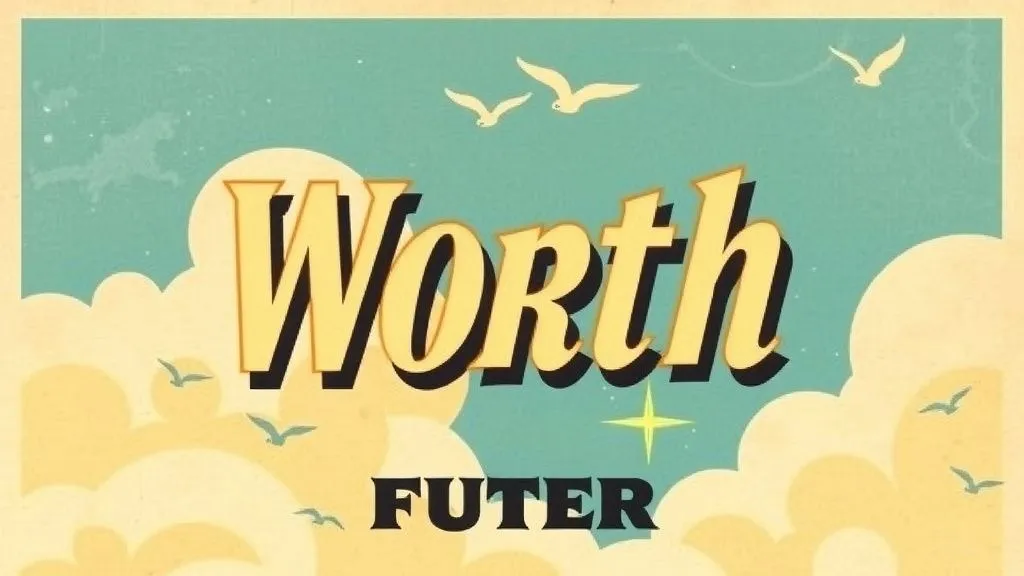 Vintage Poster Worth