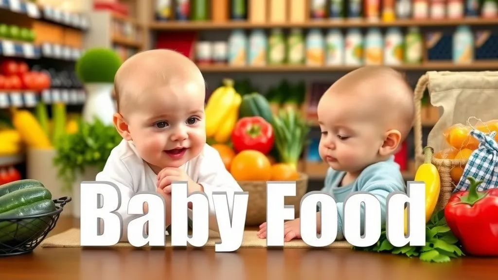 Money-Saving Tips for Baby Food