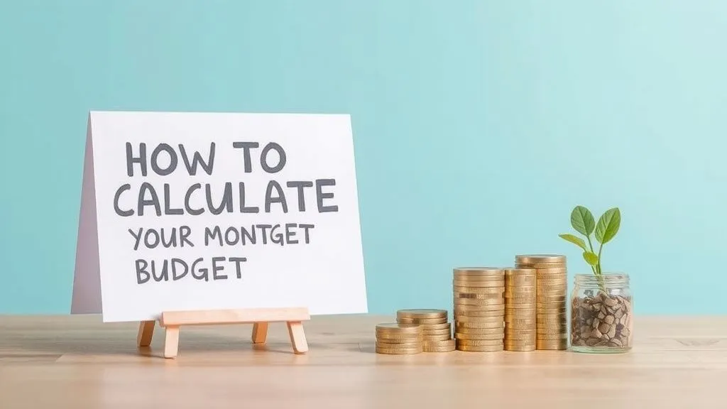 How to Calculate Your Monthly Budget